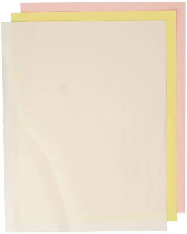 Main image of Fast Pack Carbonless 3-Part Paper, 8.5 X 11, Pink/Canary/White, 500 Sheets/Ream, 5 Reams/Carton