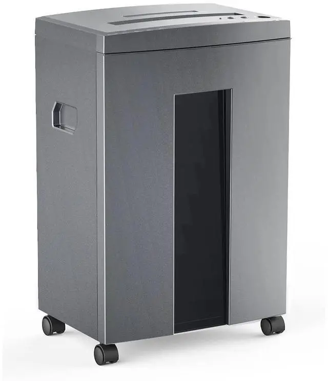 Main image of SD9611 Quiet P4 Cross Cut Shredder, 18-Sheet 60 Min Gray ETL | Ultra quiet P4 cross cut shredder, 18-sheet capacity, 60 mins continuous run, P4 security, ETL certified for home & office