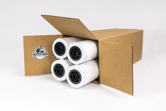 Main image of 24lb Premium Coated Inkjet Bond Paper, 36" x 150', 4 rolls/box