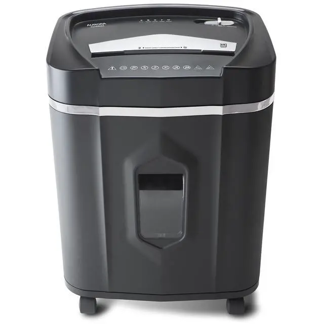 Alt view image 2 of 7 - Anti-Jam 16-Sheet Crosscut Paper/CD and Credit Card Shredder/ 5-Gallon pullout Basket 30 Minutes Continuous Run Time