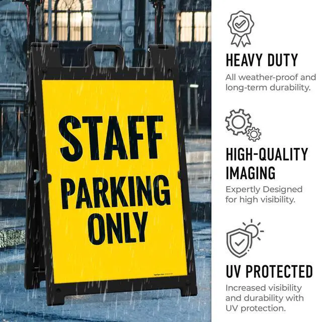 Alt view image 6 of 7 - Customer Parking Only Décor Sign, | Burgundy Dark, 12x12 Inches, Rust Free.063 Aluminum, Made in USA by