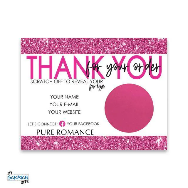 Alt view image 2 of 5 - 1 Inch Hot Pink Round Scratch Off Sticker Labels - 2500 Pack