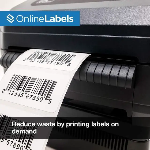 Alt view image 3 of 5 - 2 x 1 Labels for Direct Thermal Printers - 1,375 Per Roll, 24 Rolls Totaling 33,000 Labels - OnlineLabels