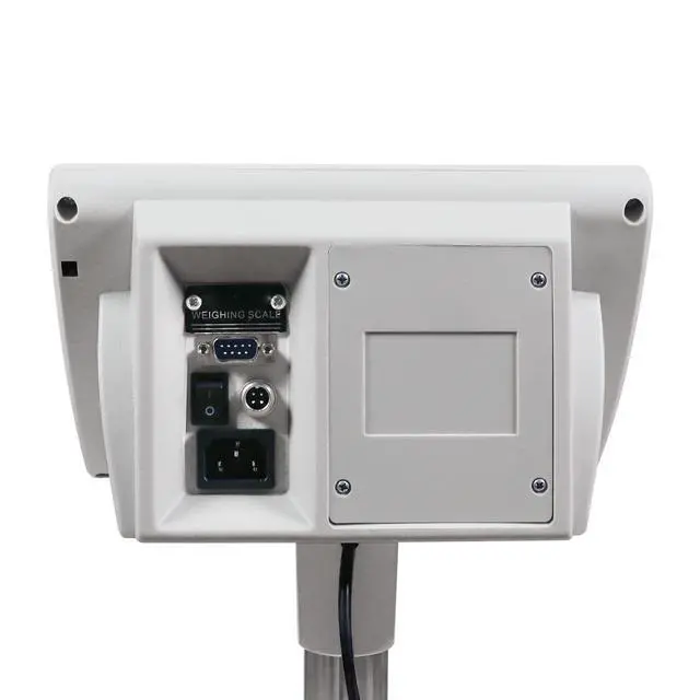 Alt view image 3 of 6 - 680 lb x 0.02 lb Digital Bench Scale, 304 Stainless Steel Postal Package Shipping Scale, 310 kg Capacity, 10 g Accuracy, 16 x 20 in Platform, Lb/Kg Conversion Supported