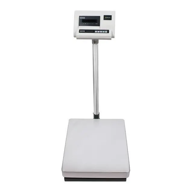Alt view image 4 of 6 - 680 lb x 0.02 lb Digital Bench Scale, 304 Stainless Steel Postal Package Shipping Scale, 310 kg Capacity, 10 g Accuracy, 16 x 20 in Platform, Lb/Kg Conversion Supported