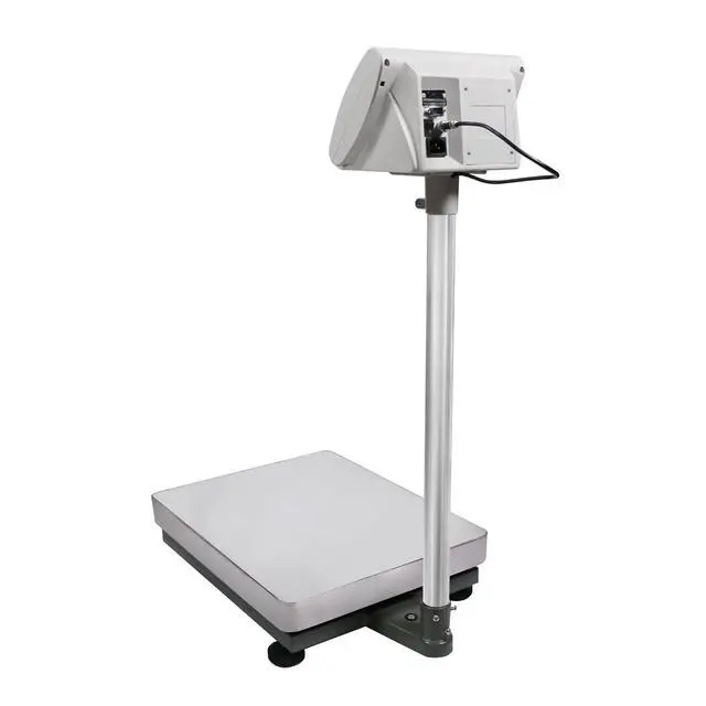 Alt view image 5 of 6 - 680 lb x 0.02 lb Digital Bench Scale, 304 Stainless Steel Postal Package Shipping Scale, 310 kg Capacity, 10 g Accuracy, 16 x 20 in Platform, Lb/Kg Conversion Supported