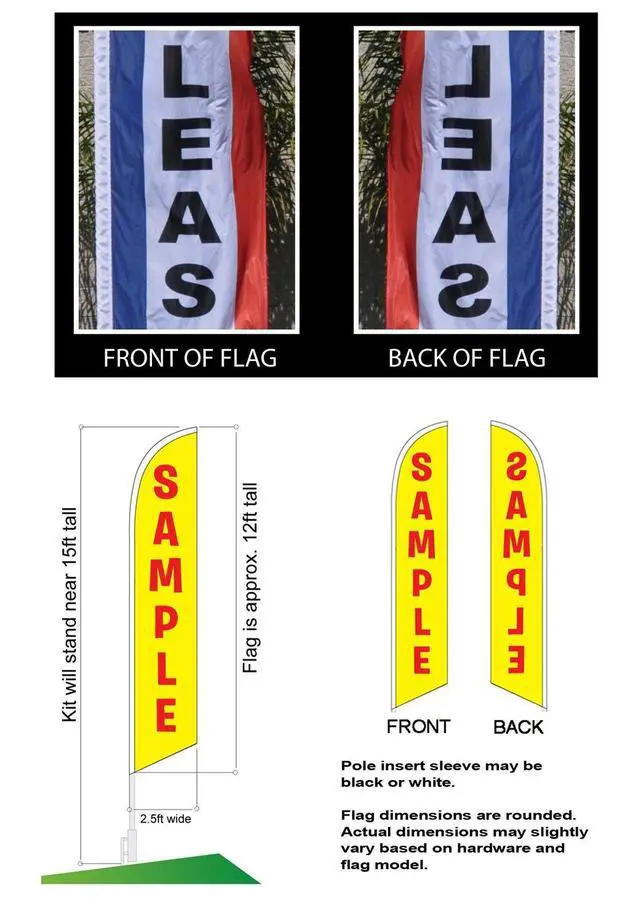 Alt view image 3 of 3 - Smoke Shop Business Advertising Feather Banner Swooper Flag Signs with Flagpole Kits and Ground Stakes, Curb Side Signs and Flags by