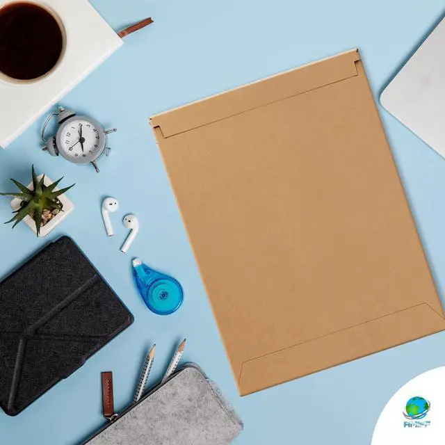 Alt view image 7 of 7 - Rigid Mailers with Self-Seal, Brown 9.75 x 12.25 Inches, 100 Pack, 550 GSM Thick Paperboard Envelopes for Documents, Photos, CDs