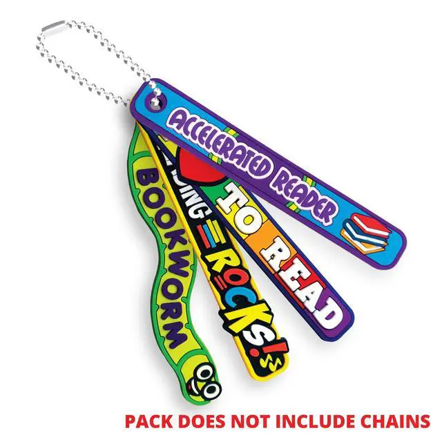 Alt view image 4 of 4 - Brag Sticks to Improve Reading Participation and Habits Value Pack: Wearable Incentives for Students and Kids: 240 Sticks (60 Sticks for Each Design)