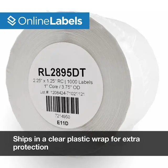 Alt view image 4 of 5 - 2.25 x 1.25 Labels for DYMO Printers - 1,000 Labels Per Roll, 24 Rolls Totaling 24,000 Labels