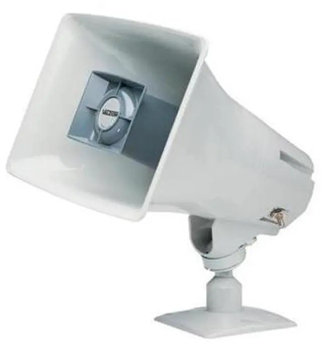 Main image of VC-V-1030C-GY 5 Watt 1 Way Paging Horn - Gray White Box by