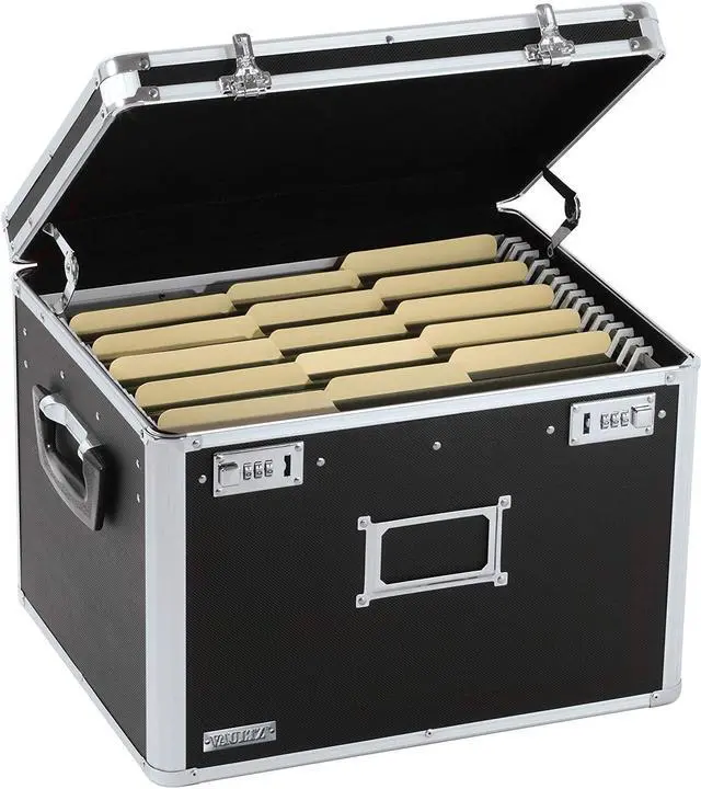 Alt view image 6 of 7 - Locking File Storage Chest, Two-Handled, Letter/Legal File Storage