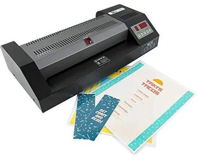 Main image of 12.5" Pouch Laminator with Variable Temperature and Speed | Compatible with 3 Mil - 10 Mil Thermal and Cold Pouches | Laminates Documents & Photos | Medium to High Volume Use