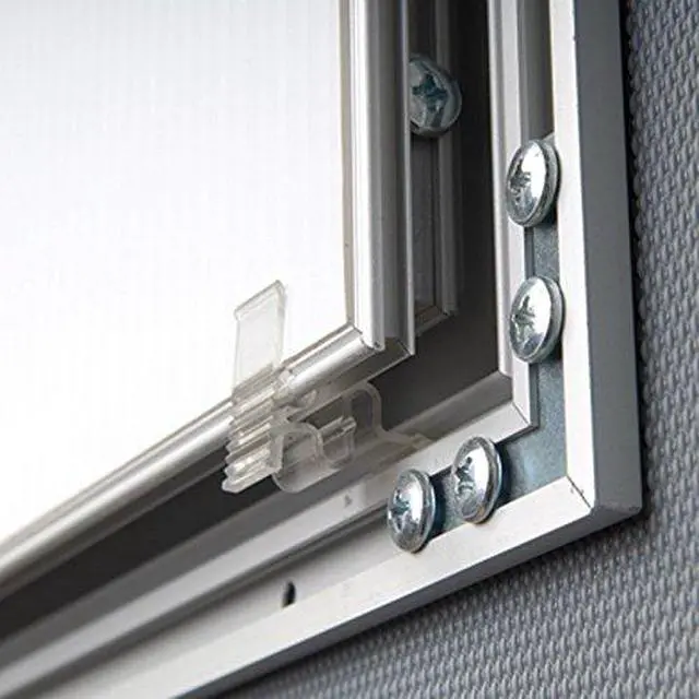 Alt view image 4 of 5 - Enclosed Bulletin Board for Outdoor Use with Locking Door,Weatherproof, Easy to Change, (22x28)