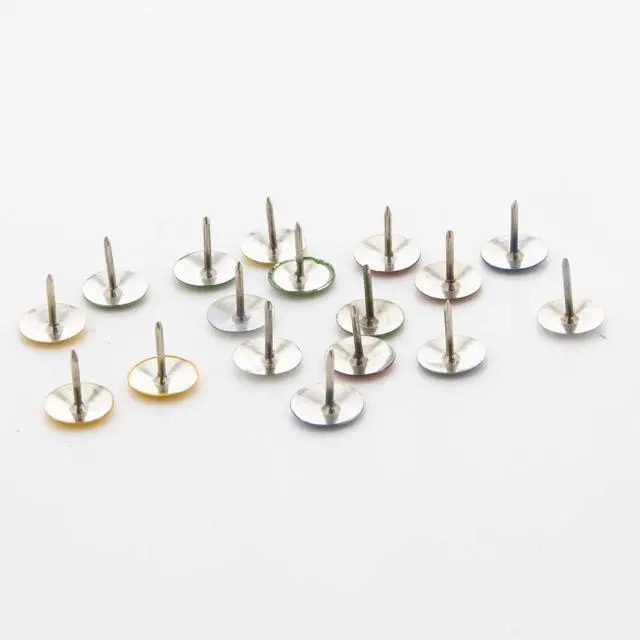 Alt view image 3 of 7 - Thumb Tacks, Assorted Colors, 150 Ct, 144-Case | sharp steel points that hold notes, photos, reminders on cork and bulletin boards
