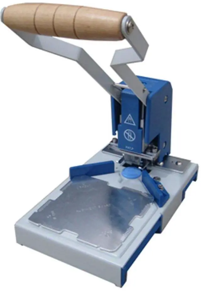 Main image of RCC-110 6-in-1 Heavy-Duty Corner Cutter Rounder, 10mm or 3/8" thick stack (about 110 sheets) of 20lb paper maximum cutting capacity, With chip tray & tool/dies storage tray