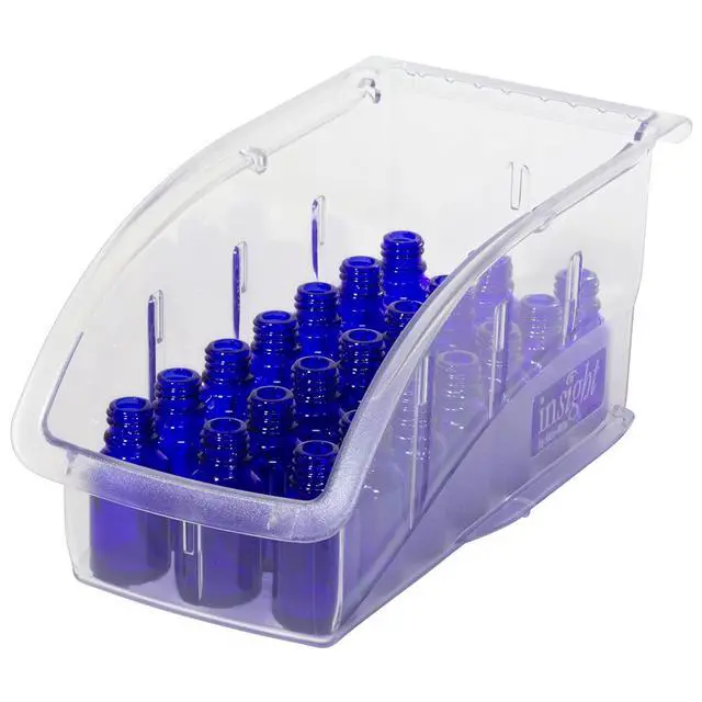 Alt view image 7 of 7 - 305B1 Insight Ultra-Clear Hanging and Stacking Plastic Storage Bin 10-7/8-Inch x 5-1/2-Inch x 5-1/4-Inch, Clear 12-Pack