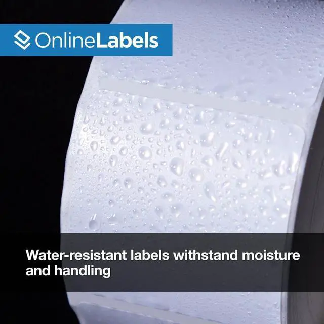 Alt view image 3 of 6 - 1 x 2.125 Waterproof Labels for DYMO Printers - 500 Labels Per Roll, 24 Rolls Totaling 12,000 Labels