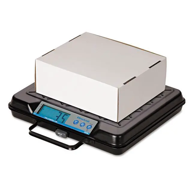 Main image of GP100 Portable Electronic Utility Bench Scale, 100lb Capacity, 12 x 10 Platform