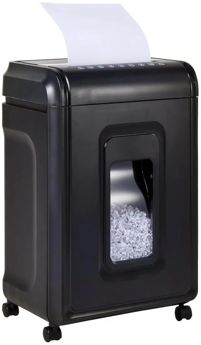 Main image of 18Sheet MicroCut Paper Shredder for Home Office P4 Security, 30Min Continuous Run, 7Gallon Bin, Portable on 360° Casters, AntiJam, Quiet MicroCut Document Shredder