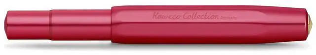 Alt view image 2 of 7 - COLLECTION Ruby Fountain Pen - Premium Steel Nib, Fine Point, 13 cm