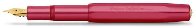 Main image of COLLECTION Ruby Fountain Pen - Premium Steel Nib, Fine Point, 13 cm
