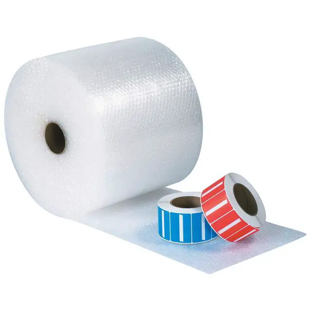 Alt view image 5 of 5 - Bubble Cushioning Wrap Roll, 12 Inch x 300 Feet, 3/16" Small Bubble, Perforated Every 12 Inches, Ships Parcel, for Packing, Shipping and Moving (4 Rolls)
