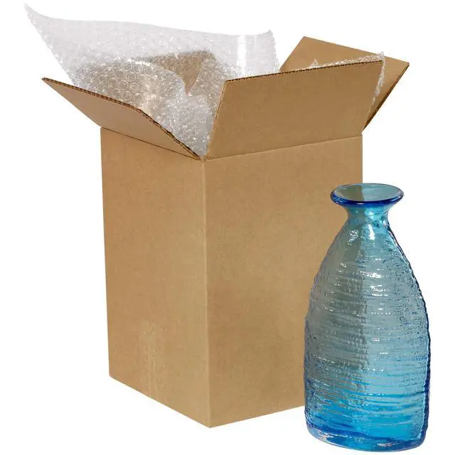 Alt view image 4 of 5 - Bubble Cushioning Wrap Roll, 12 Inch x 300 Feet, 3/16" Small Bubble, Perforated Every 12 Inches, Ships Parcel, for Packing, Shipping and Moving (4 Rolls)