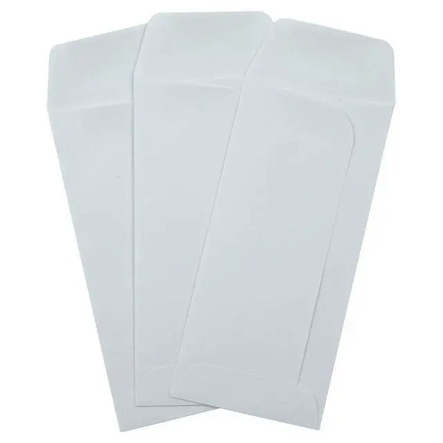 Alt view image 6 of 6 - Small Drive-in Banking Envelopes | 3 1/4" x 7" | White | 24lb. Text | 1,000 Qty