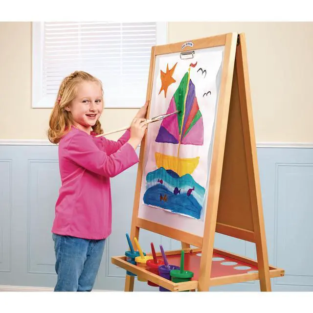 Alt view image 3 of 7 - Premium Art Easel (Item # BIGEASY)