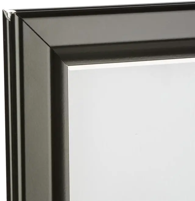 Alt view image 4 of 7 - 22x28 Inch Outdoor Sign Holder, Black, Powder Coated Steel, Modern Style, Wind & Waterproof, Snap Frame with Magnetic Trim, Anti-Glare PVC Lenses