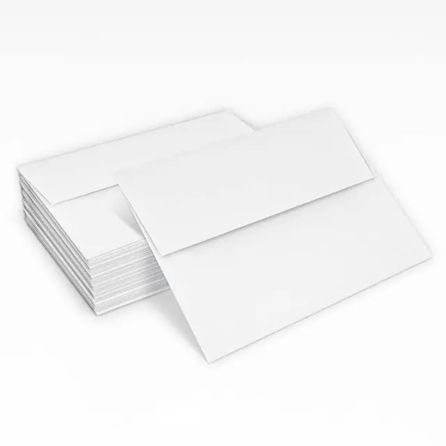 Alt view image 5 of 7 - 4Bar A1 Invitation Envelopes | 3 5/8" x 5 1/8" | Bright White | 24lb. Text | 2,400 Qty
