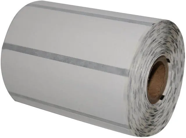 Main image of Direct Thermal Labels 3"x1", White Topcoated, Permanent Adhesive, 3/4" Core, Smudge Resistant, Water and Oil Resistant, 2-Year Shelf Life (510702)