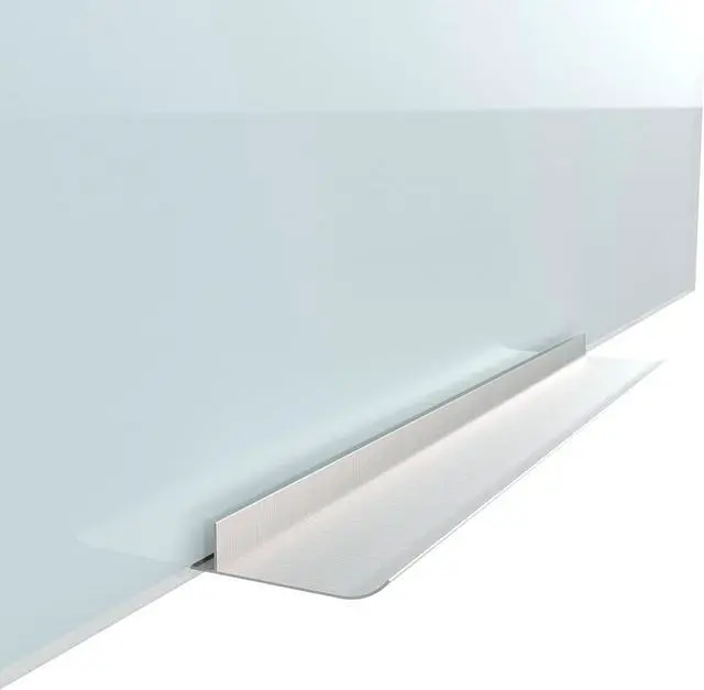 Alt view image 4 of 7 - Magnetic Glass Dry Erase Board, for Use with High Energy Magnets, 36" X 48" Inches, White Frosted Surface, Frameless
