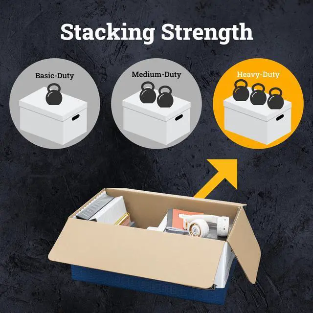 Alt view image 5 of 7 - 12-Pack String & Button Heavy-Duty File Box, Legal, FastFold | Protect critical records with string-and-button security, FastFold setup, and heavy-duty stacking strength