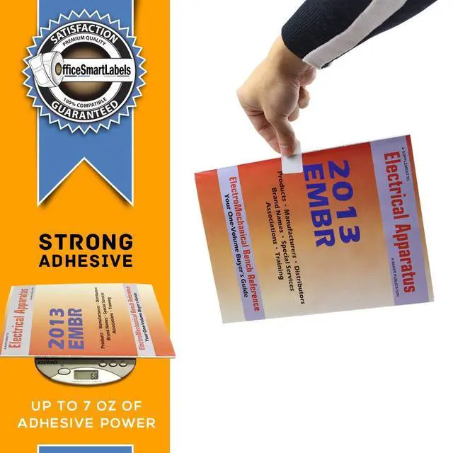 Alt view image 2 of 7 - 1 x 1-1/2 inch Book Spines Labels | Compatible with 30347, 50 Rolls, 750 Labels Per Roll
