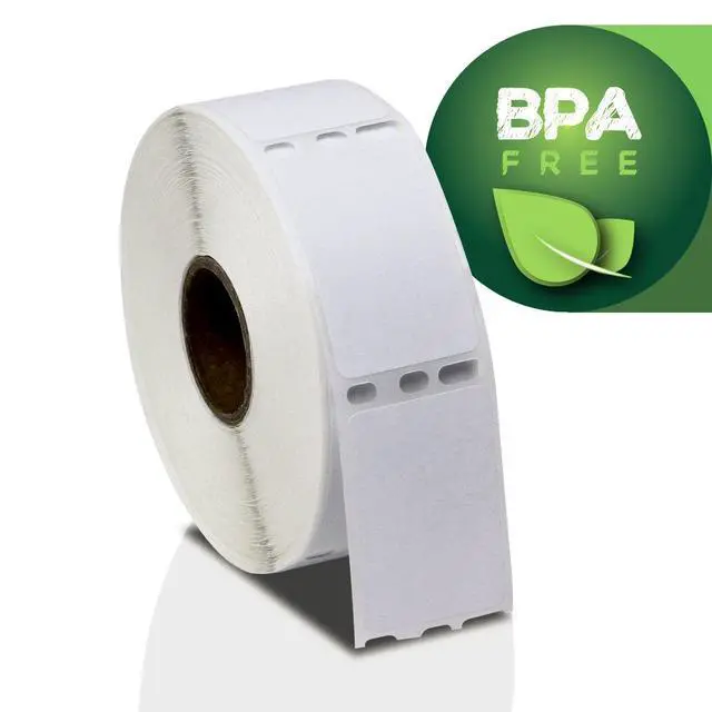 Alt view image 4 of 7 - 1 x 1-1/2 inch Book Spines Labels | Compatible with 30347, 50 Rolls, 750 Labels Per Roll