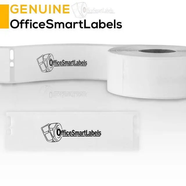 Alt view image 7 of 7 - 1 x 1-1/2 inch Book Spines Labels | Compatible with 30347, 50 Rolls, 750 Labels Per Roll