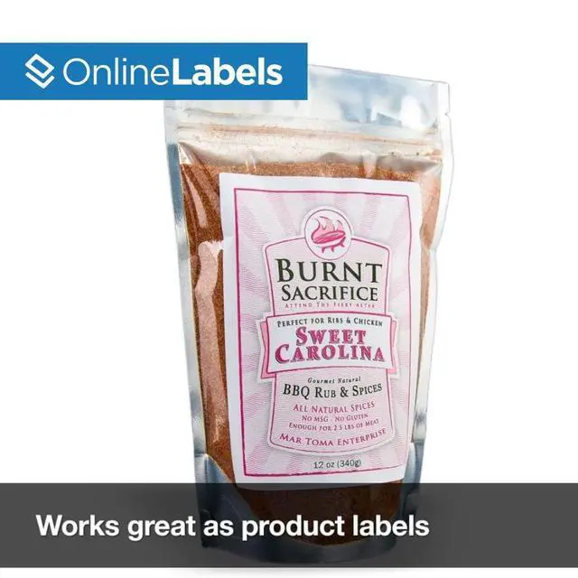 Alt view image 6 of 7 - 3.5 x 5 Rectangle Mailing, Shipping Labels - Permanent, White Matte - 4-Up - Perforated - Pack of 8,000 Labels, 2,000 Sheets - Inkjet/Laser Printers