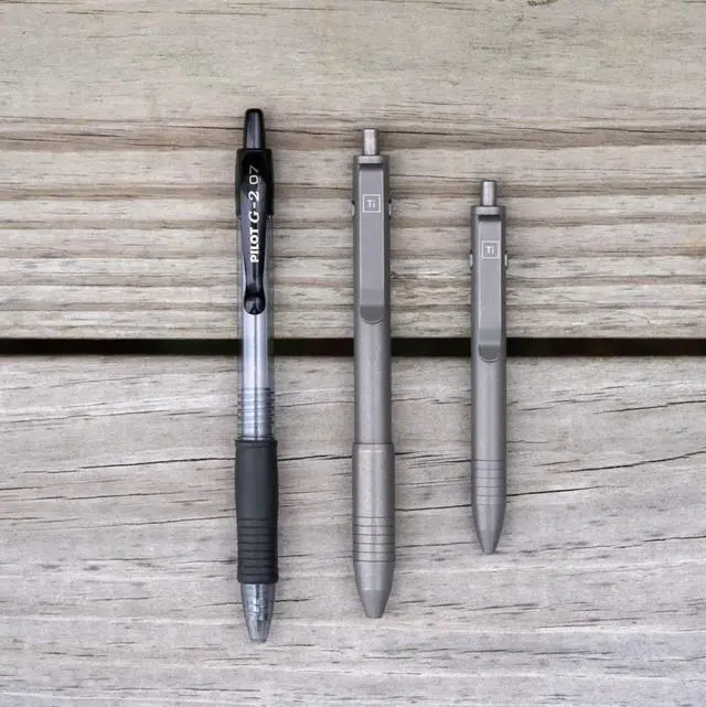 Alt view image 4 of 6 - Mini Dual Side Click Pen (Zirconium)