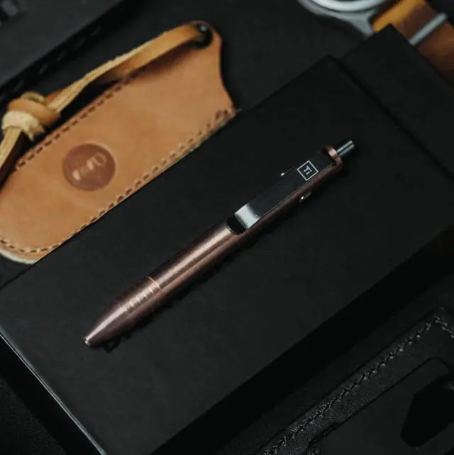 Alt view image 6 of 6 - Mini Dual Side Click Pen (Zirconium)