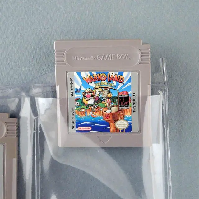 Alt view image 3 of 3 - StoreSMART® - 9-Pocket Binder Page with Flaps for Game Boy Cartridges - 50-Pack - SPT1823F-50