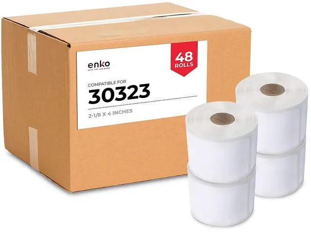 Main image of (48 Rolls, 10,560 Labels) Address & Shipping Labels 30323 Compatible for Dymo LabelWriter (2-1/8 x 4")