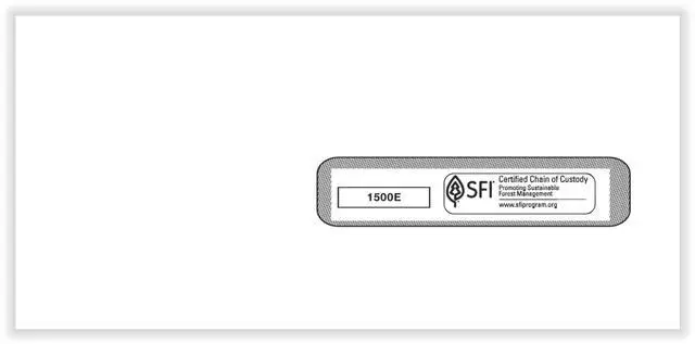 Main image of CMS-1500 Health Insurance Right Window Envelope, Gum-Seal, 9-1/2" x 4-1/2", Pack of 2,500, Office Supplies for Physicians, Practitioners, Specialty Providers, Medical Billing Companies