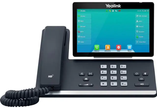 Main image of SIP-T57W IP Phone -Wi-Fi, Bluetooth Desktop Power Adapter Power Adapter not Included