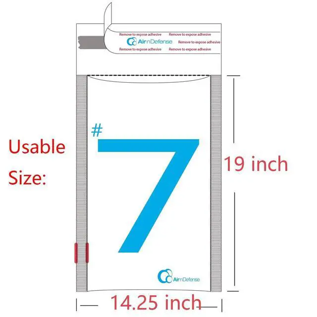 Alt view image 2 of 7 - 50/100/200/300/400/500 pcs #7 14.25x20 Poly Bubble Padded Envelopes Mailers Shipping Bags (300)