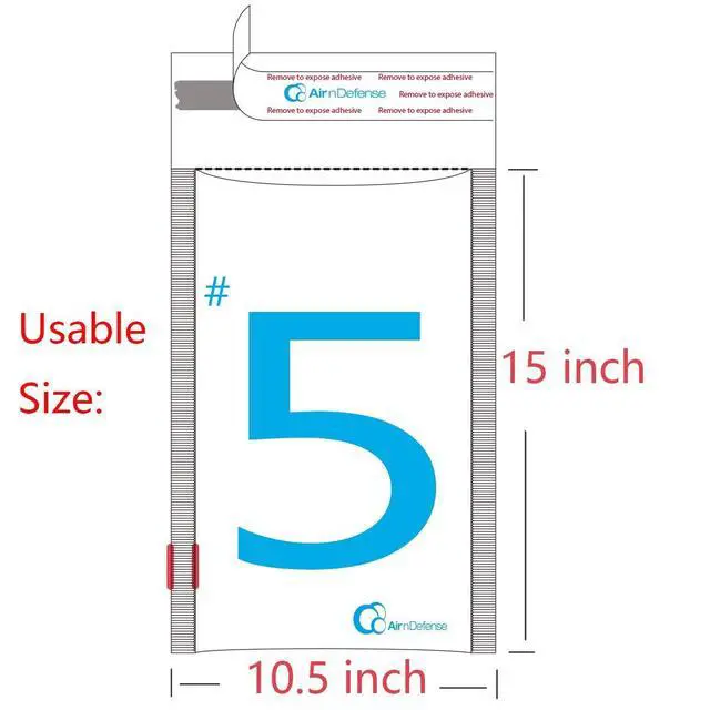 Alt view image 2 of 7 - 10/100/200/300/400/500/1000/2000 pcs #5 10.5x16 Kraft Bubble Padded Envelopes Mailers Shipping Bags (500)