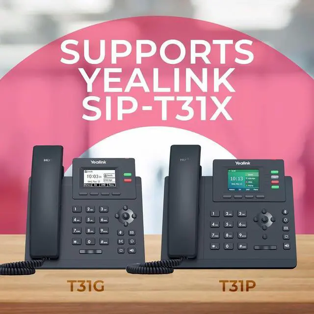 Alt view image 3 of 6 - Yealink T33G, T34W & MP52 Wall Mount Bracket (10pk) Secure Holder for Offices, Call Centers, Clinics - Durable Build, Fast Easy Installation, Free Desk Space & Organize Workstations with GTW Cloth