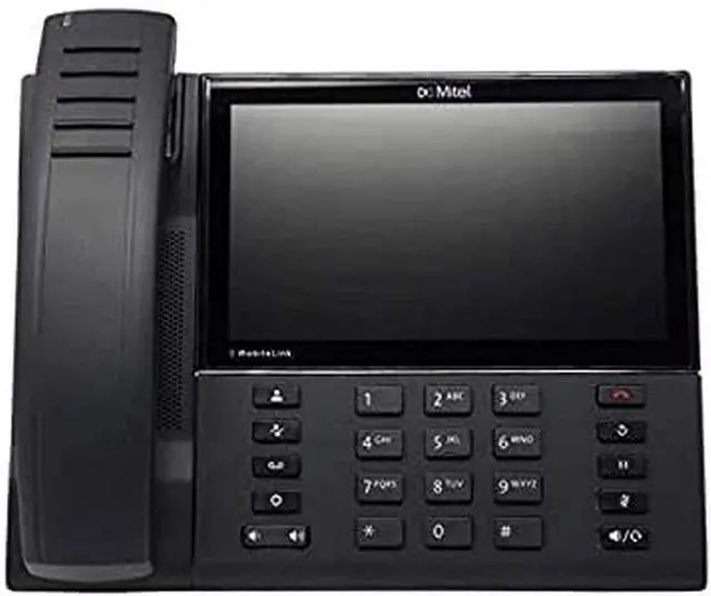 Main image of MiVoice 6940, Black, Corded, IP Phone (50006770) with Wireless Handset