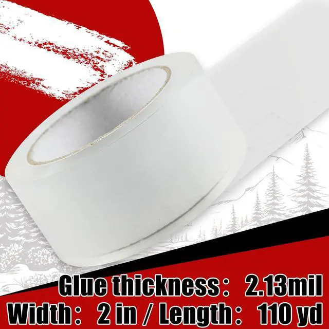 Alt view image 2 of 7 - 72 Rolls Clear Sealing Tape Carton Sealing Tape Heavy Duty 2 Inch x 330 Feet (110 Yards) Shipping Packing Tape Heavy Duty Suitable for Shipping and Moving Boxes(Transparent)